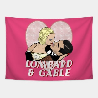 Lombard and Gable Tapestry