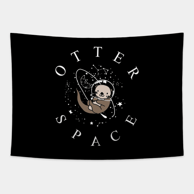 Otter Space Tapestry by TheUnknown93