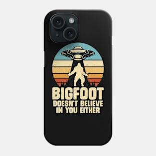 Bigfoot UFO Phone Case