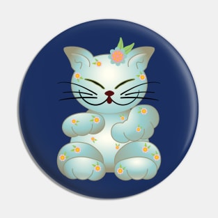 Fanciful Kitty Pin