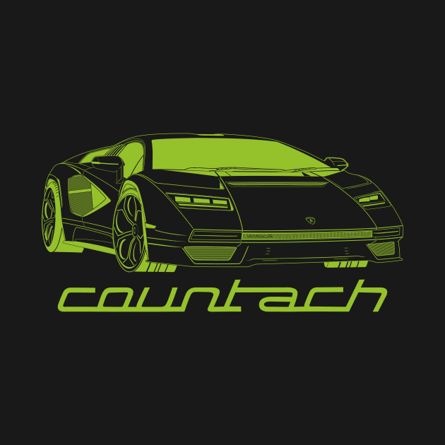 Lamborghini countach by Magnit-pro 