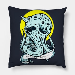 Skull Tentacles Pillow