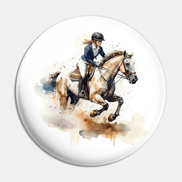 Galloping Horse Pin by vospot