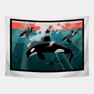 Orca pod Tapestry