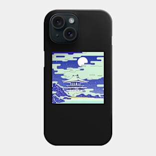 Palace among the clouds. Phone Case