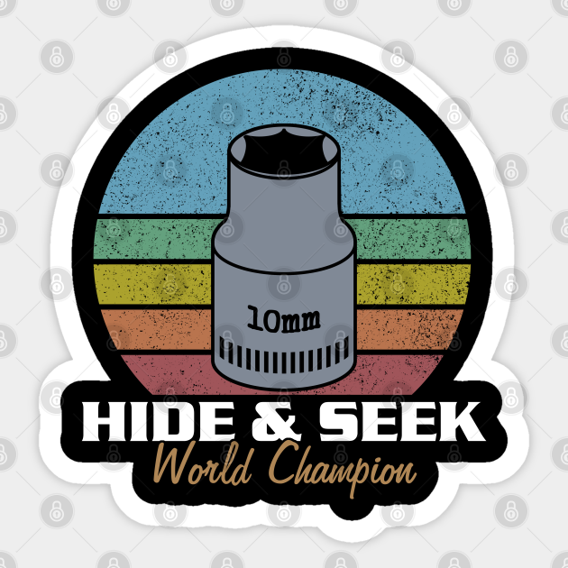 Vintage - 10mm Socket - Sticker | TeePublic