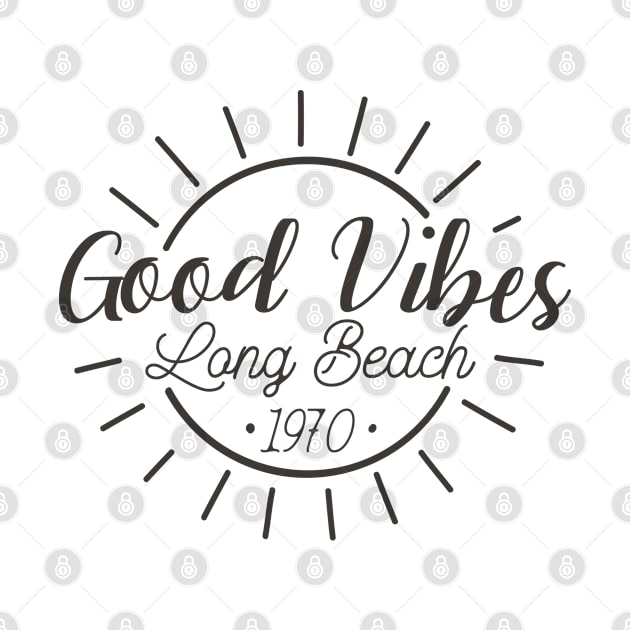 Good Vibes Long Beach California 1970's by Silo Co.