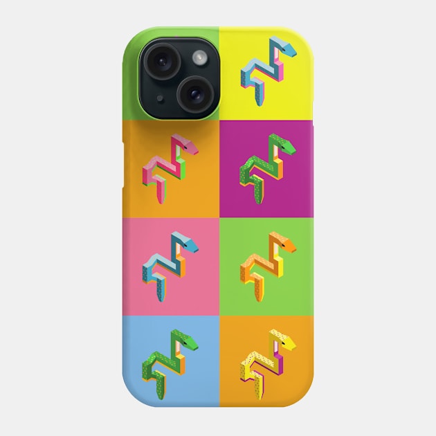 Snakes Phone Case by Kanvis