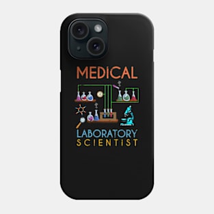 Lab Technologist Science Geek Medical Laboratory Scientist Phone Case