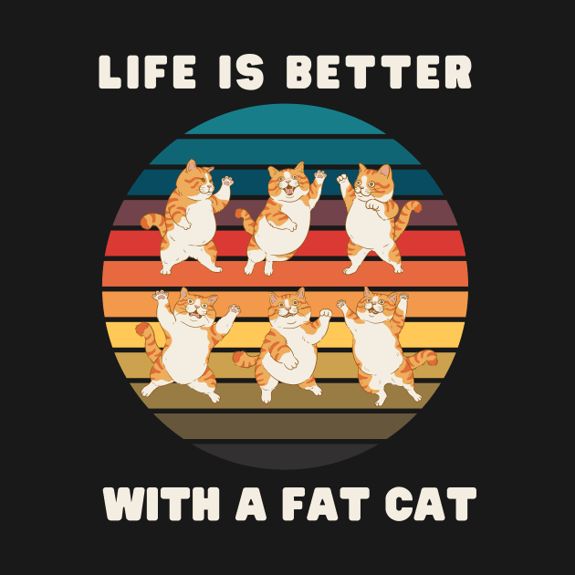 Life is better with a fat cat. by My-Kitty-Love