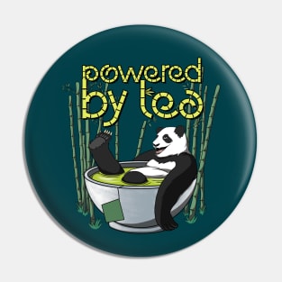 Powered By Tea Panda Pin