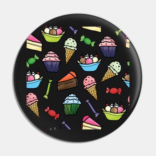 Sweet Treats Ice Cream, Cakes, and Candies Pin