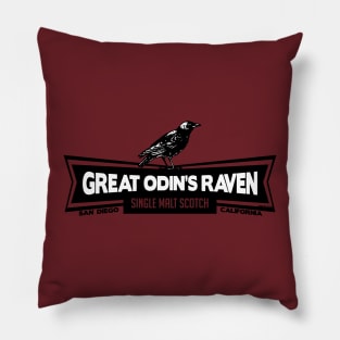 Great Odin's Raven! Single Malt Scotch Pillow