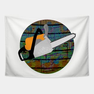 Chainsaw Tapestry