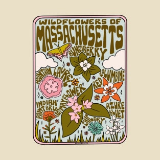 Massachusetts Wildflowers T-Shirt