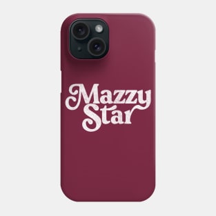 Mazzy Star / Faded Style Retro Typography Design Phone Case