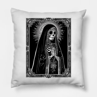 Santa Muerte Prayer Pillow