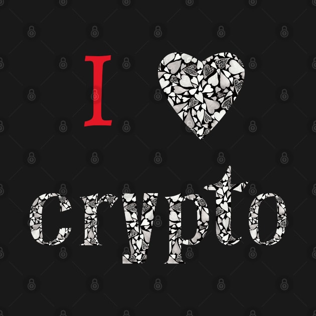 I love Cryptocurrency - Valentine's day by RedSparkle 