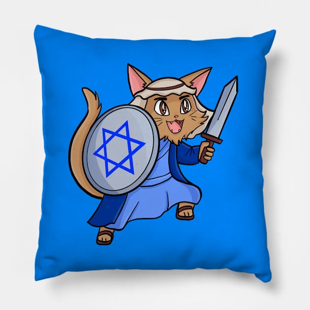 Meowcabee Pillow by Starline Hodge