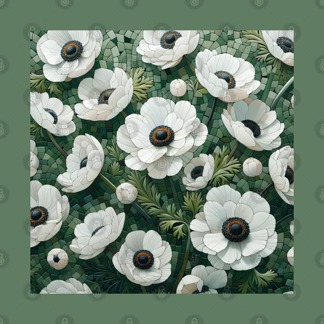 Anemone Flowers by Jenni Arts