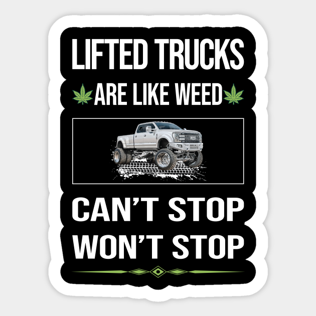 Funny Cant Stop Lifted Trucks - Lifted Truck - Sticker | TeePublic Funny Cant Stop Lifted Trucks - Lifted Truck - Sticker | TeePublic