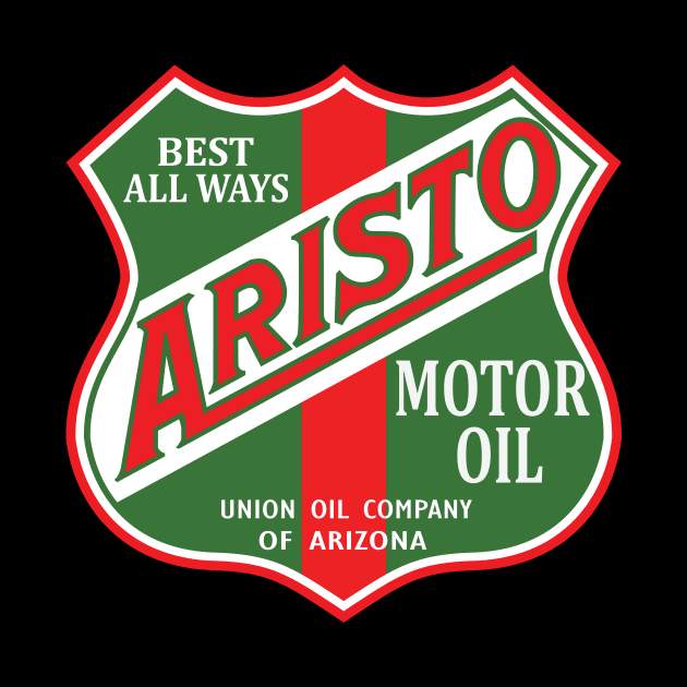 Aristo Motor Oil vintage sign reproduction by Hit the Road Designs