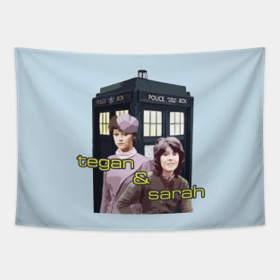 DOCTOR WHO SHIRTS Tegan & Sarah TARDIS Tapestry