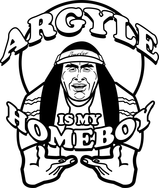 Argyle Is My Homeboy Kids T-Shirt by Gimmickbydesign