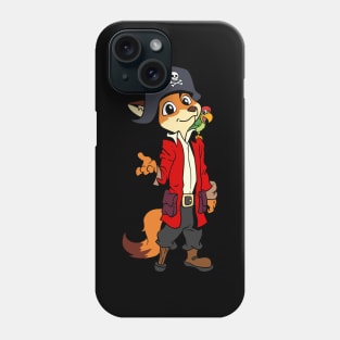 Captain Red Fox - Pirate Fox Phone Case