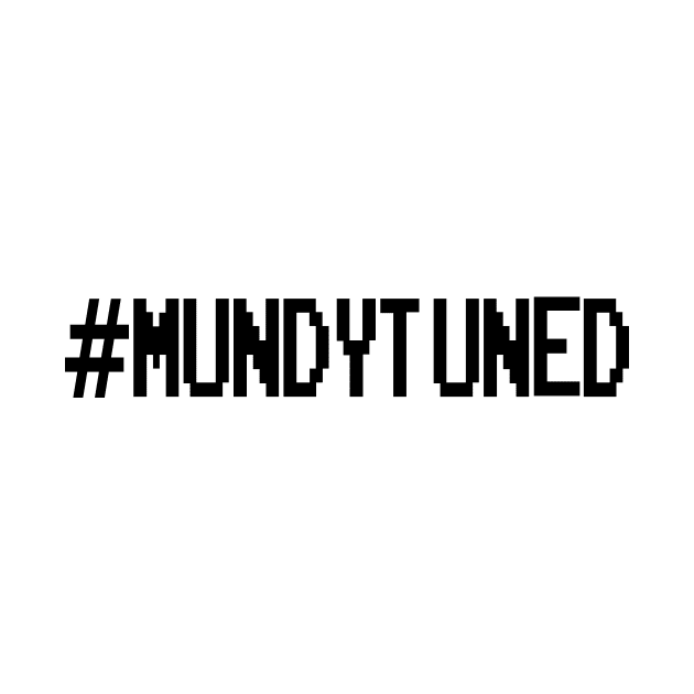 #MundyTuned Black Logo by #MundyTuned