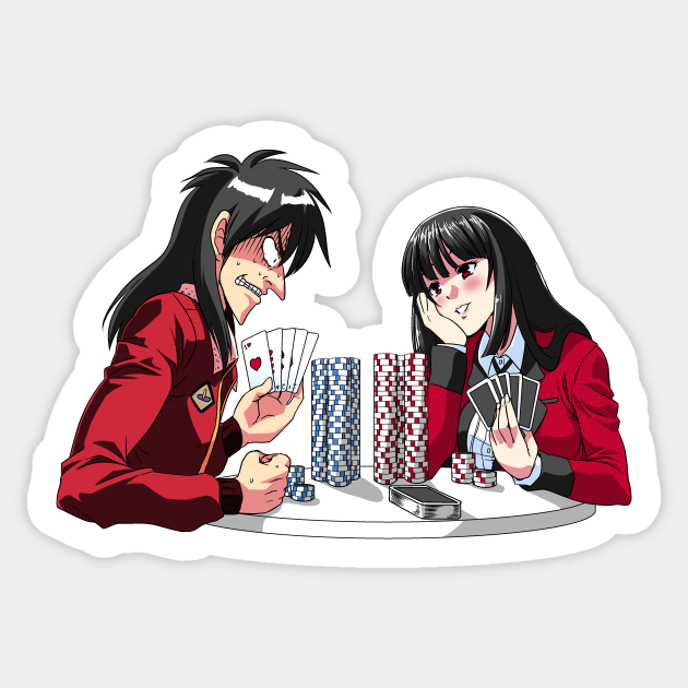 High Stakes Kakegurui Sticker Teepublic