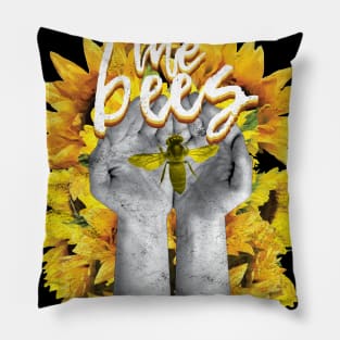 Save The Bees Pillow