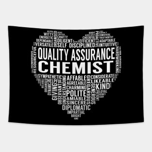 Quality Assurance Chemist Heart Tapestry