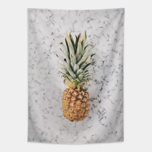 Pineapple on marble Tapestry