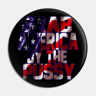 Grab America Pin