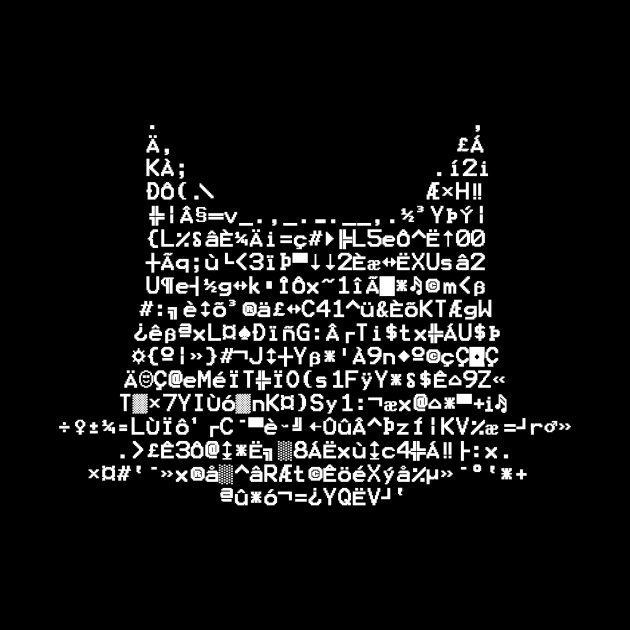 Code Cat (dark) by Loading Artist