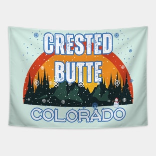 Crested Butte Colorado U.S.A. Gift Ideas For The Ski Enthusiast. Tapestry