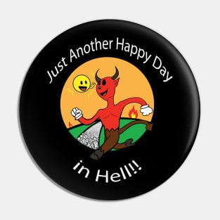 Happy Day for Dark Colors Pin