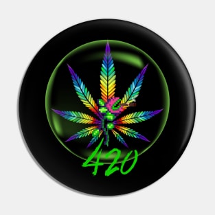 420 weed Pin