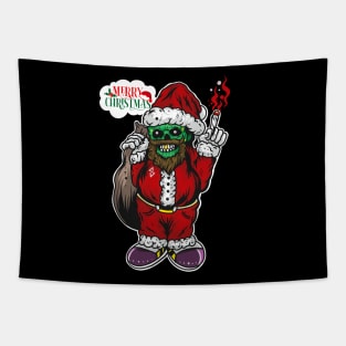 Skull santa Tapestry