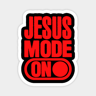 JESUS MODE Magnet