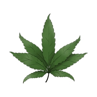 Weed leaf Design T-Shirt