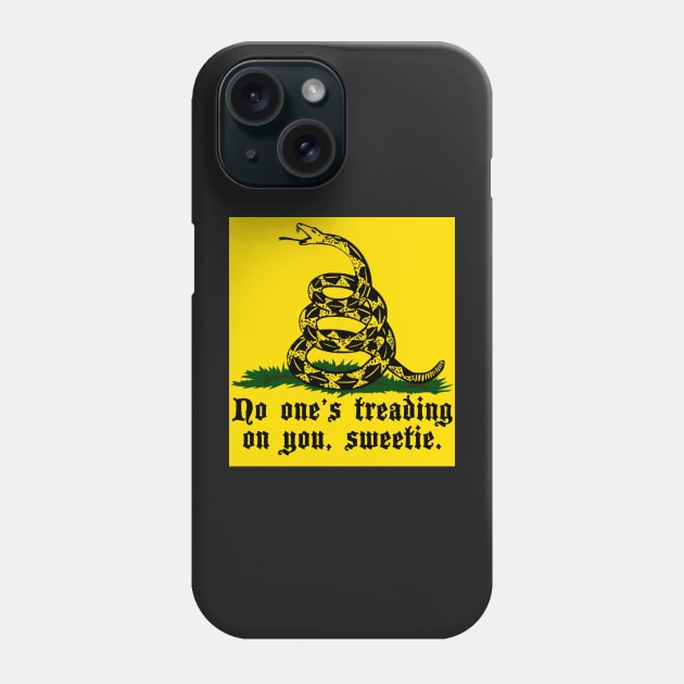 No Steppy On Snek Phone Case by Bite Back Sticker Co.