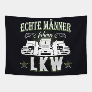 Echte Männer fahren LKW Tapestry