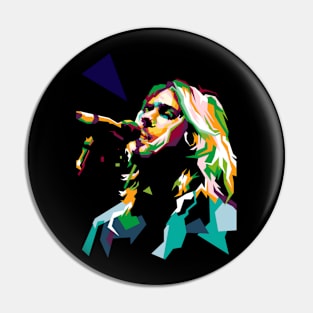 Singer Song Writer In Wpap Pin