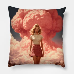 Barbie x Oppenheimer  | BARBENHEIMER T-Shirt Pillow