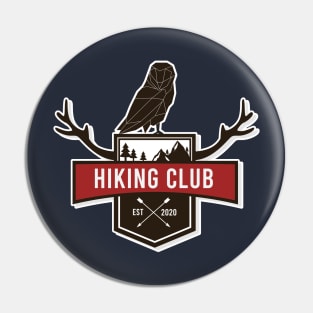 Hiking Club - the outdoor adventure Pin