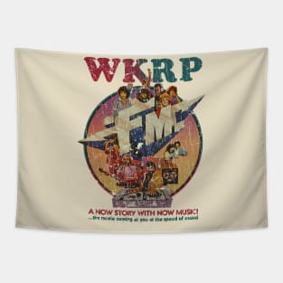 WKRP RADIO FM -VINTAGE RETRO STYLE Tapestry