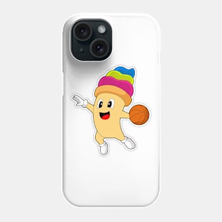 Ice cream Basketball player Basketball Phone Case