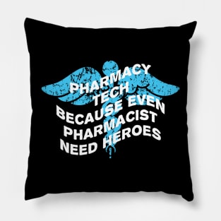 Pharmacy Tech Funny Pillow